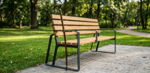 Ławka dla seniorów