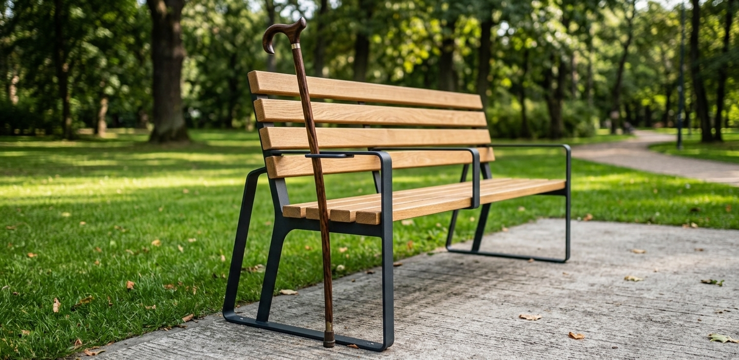 Ławka dla seniorów